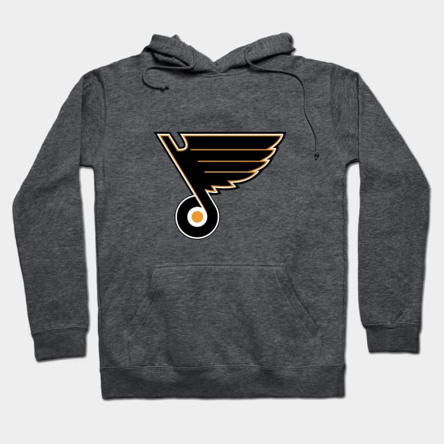 Flyers - Blues logo mashup Hoodie by phneep